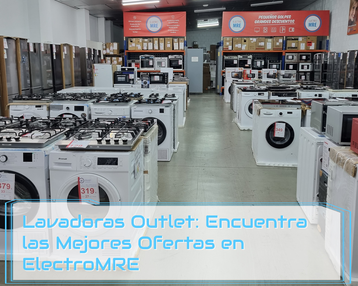 lavadoras outlet