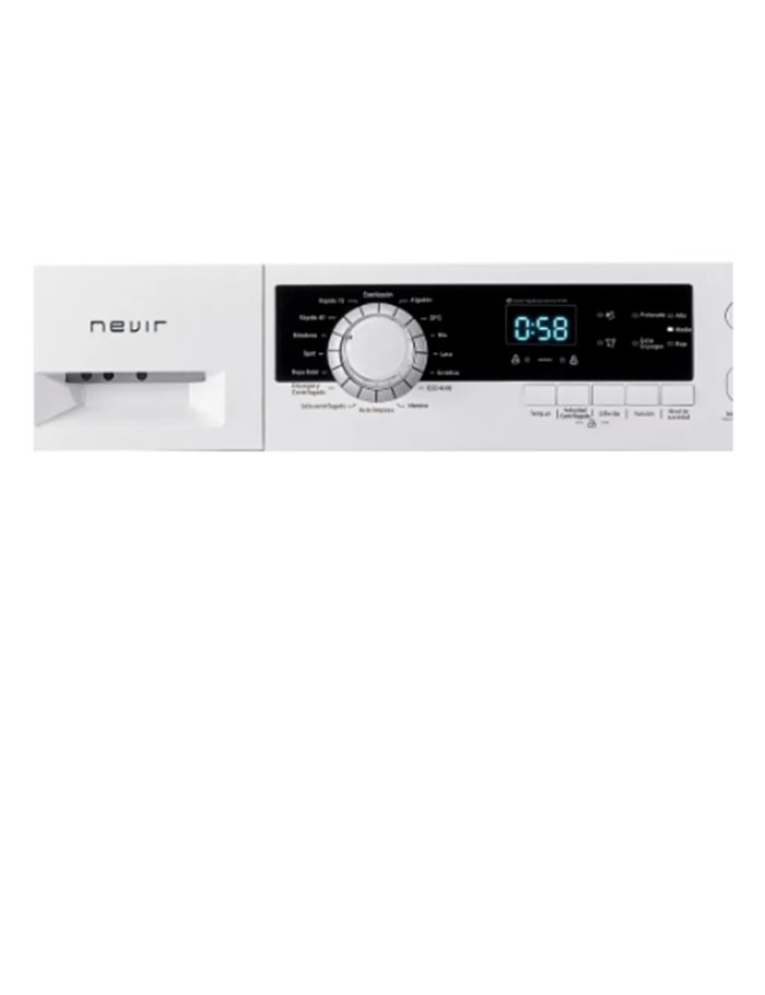 Lavadora Nevir NVR4780INA 8kg 1400rpm - Imagen 2