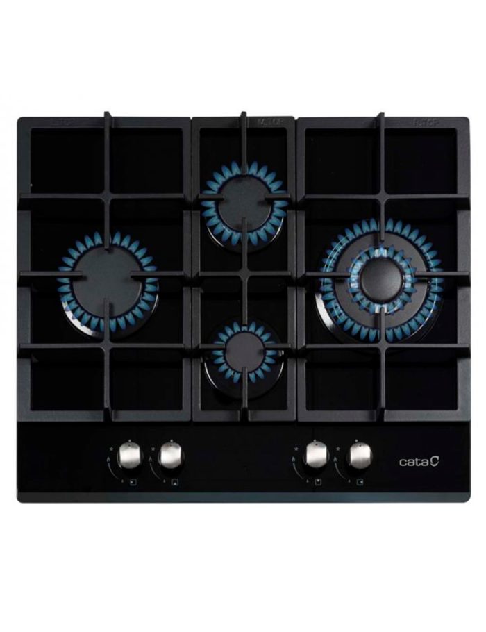 Cristal Gas Cata LCI6031BK 4 fuegos