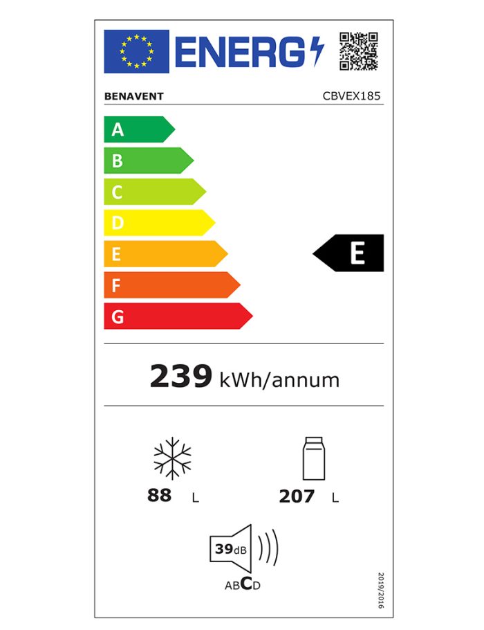 Combi Benavent CBVEX185 185cm No Frost inox - Imagen 3