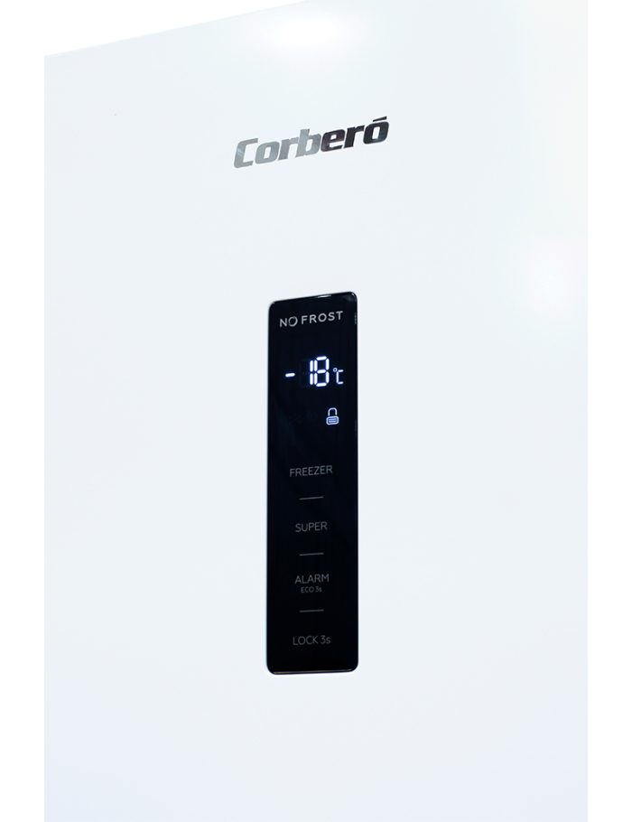 Congelador Corbero CCVH18524NFW no frost 185cm - Imagen 4