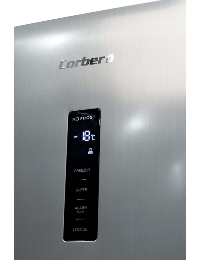 Congelador Corbero CCVH18524NFX no frost 185cm - Imagen 3