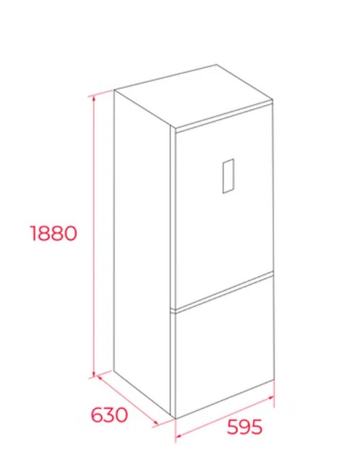 Combi Teka NFL355WH 188cm No Frost - Imagen 4